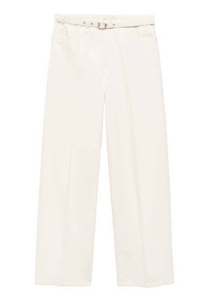 Mango MARA - Jeans a zampa - blanc cassé
