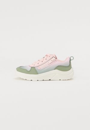 KICKS - Trainers - hellgrün/rosa