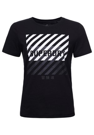 Print T-shirt - black