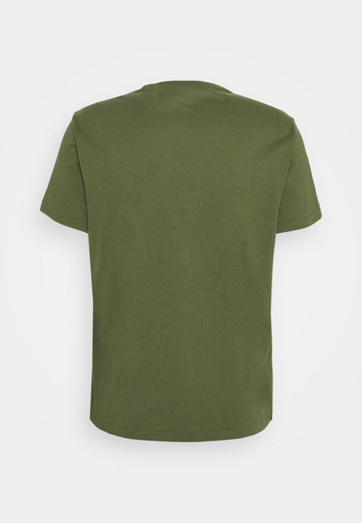 Polo Ralph Lauren CUSTOM SLIM FIT JERSEY V-NECK T-SHIRT - T-shirt básica - supply olive