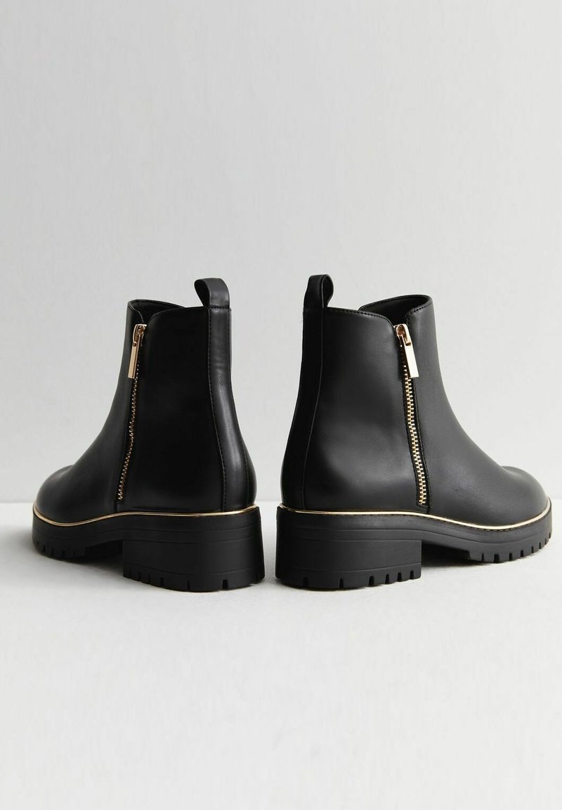 New Look Wide Fit Stivaletti con plateau black/nero (Second