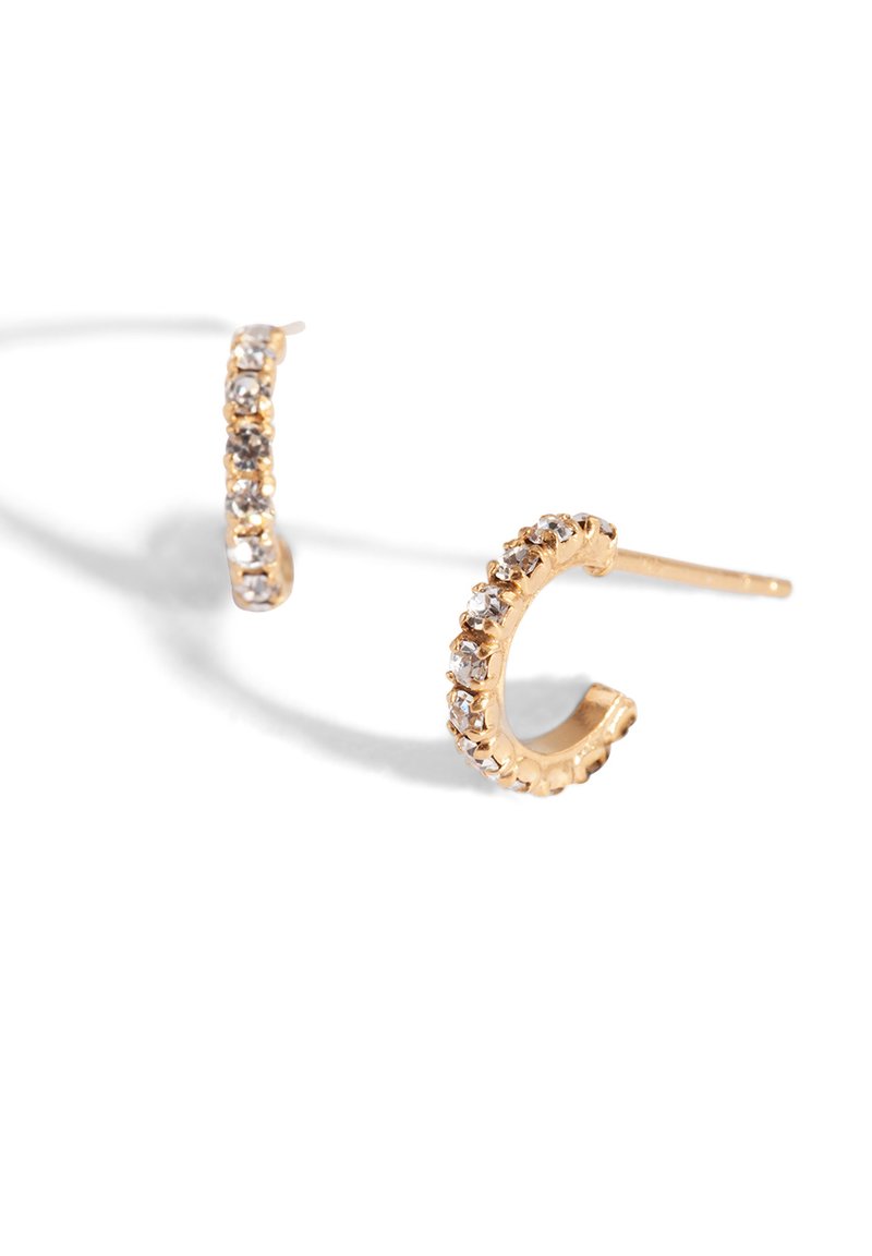 Lovisa MINI OPEN HOOP Earrings gold coloured silver coloured/gold