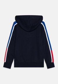 Champion RETRO HOODIE TAPE UNISEX - Jersey con capucha - dark blue
