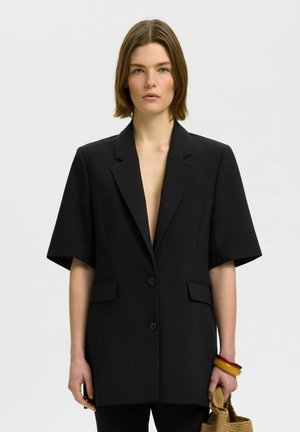 Selected BLAZER RELAXED FIT - Blazer - black