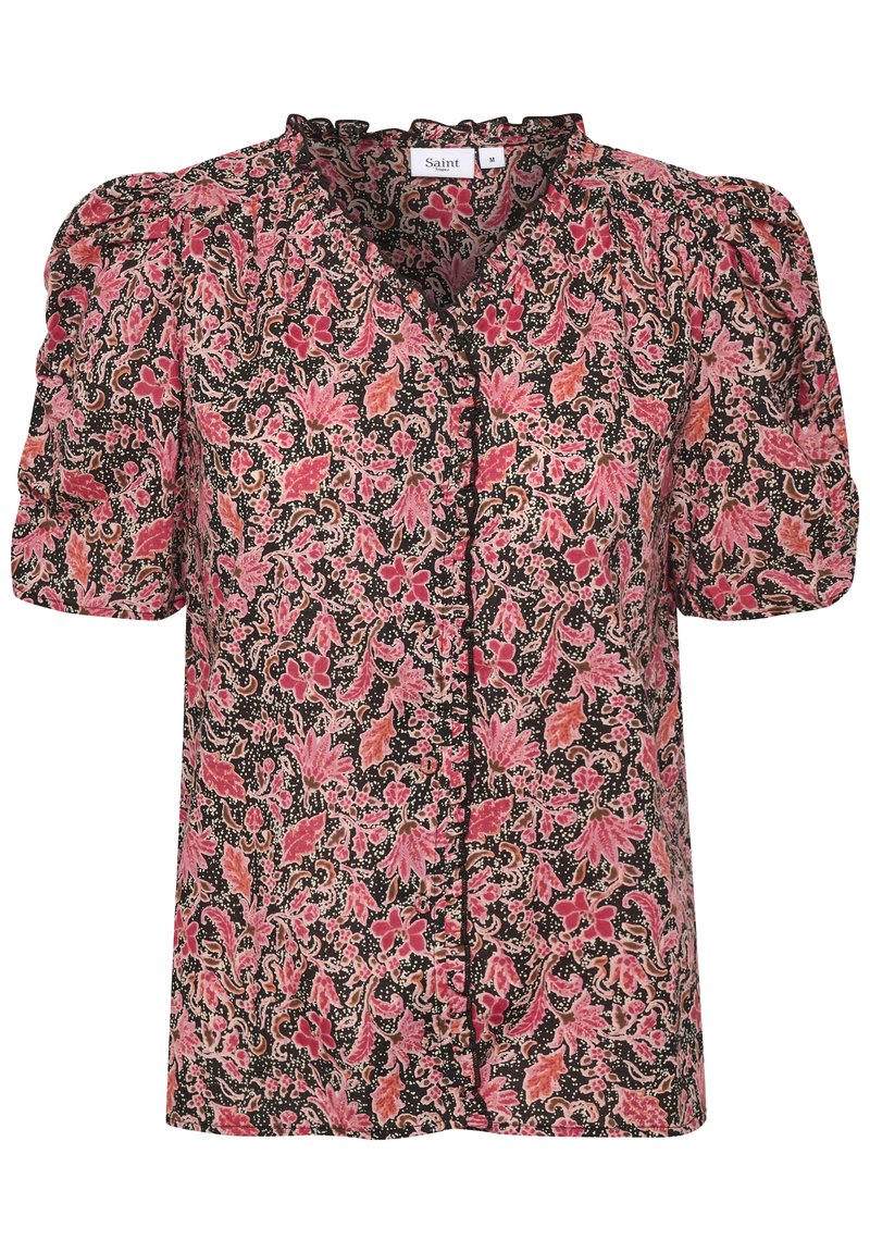 Saint Tropez Overhemdblouse zwart