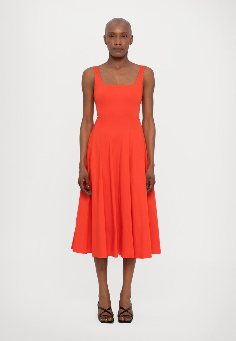 STAUD WELLS DRESS - Freizeitkleid - cayenne