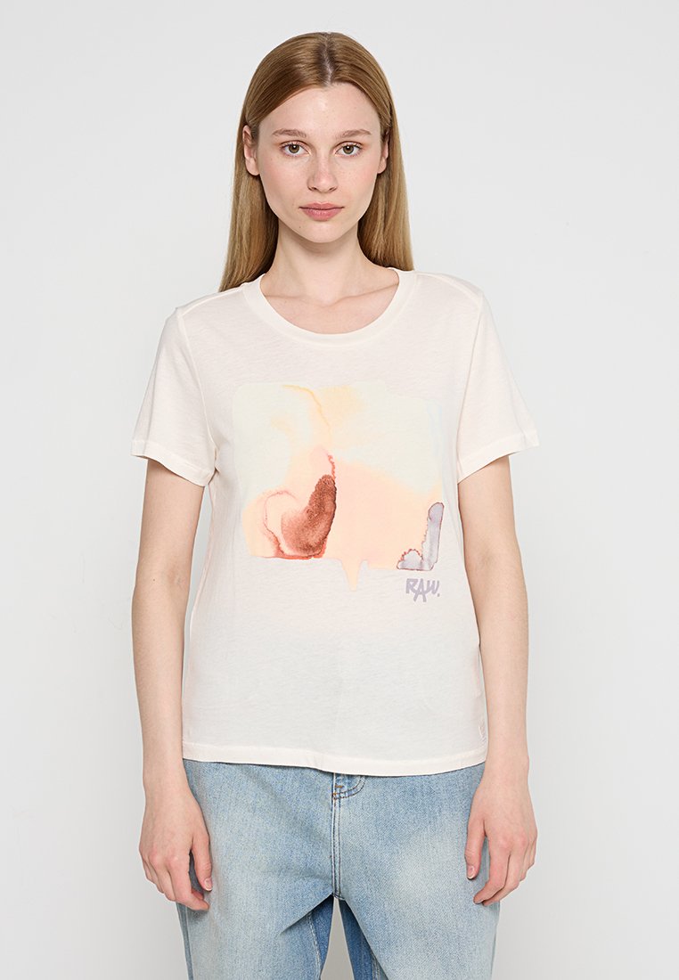 G-Star T-shirt print wit G-Star T-shirt print wit