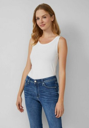 s.Oliver, DAMEN TOP BREITE TRÄGER RUNDER AUSSCHNITT BASIC 2ER PACK - Top - schwarz weiß
