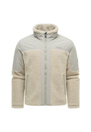 STONE HARBOUR, PLÜSCHJACKE RIVEEN XX - Fleece jacket - bone