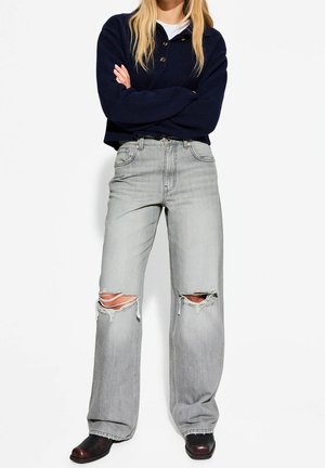 Bershka, Jean flare - grey