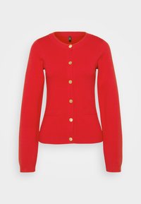 ONLIBI ELLA BUTTON CARDIGAN  - Gilet - salsa/gold-coloured