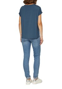 QS T-shirt basic - blau