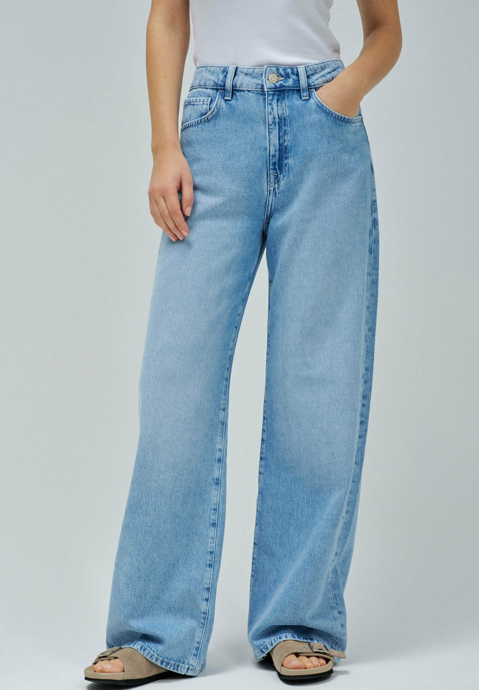 Salsa Jeans Vaqueros a campana blau/azul