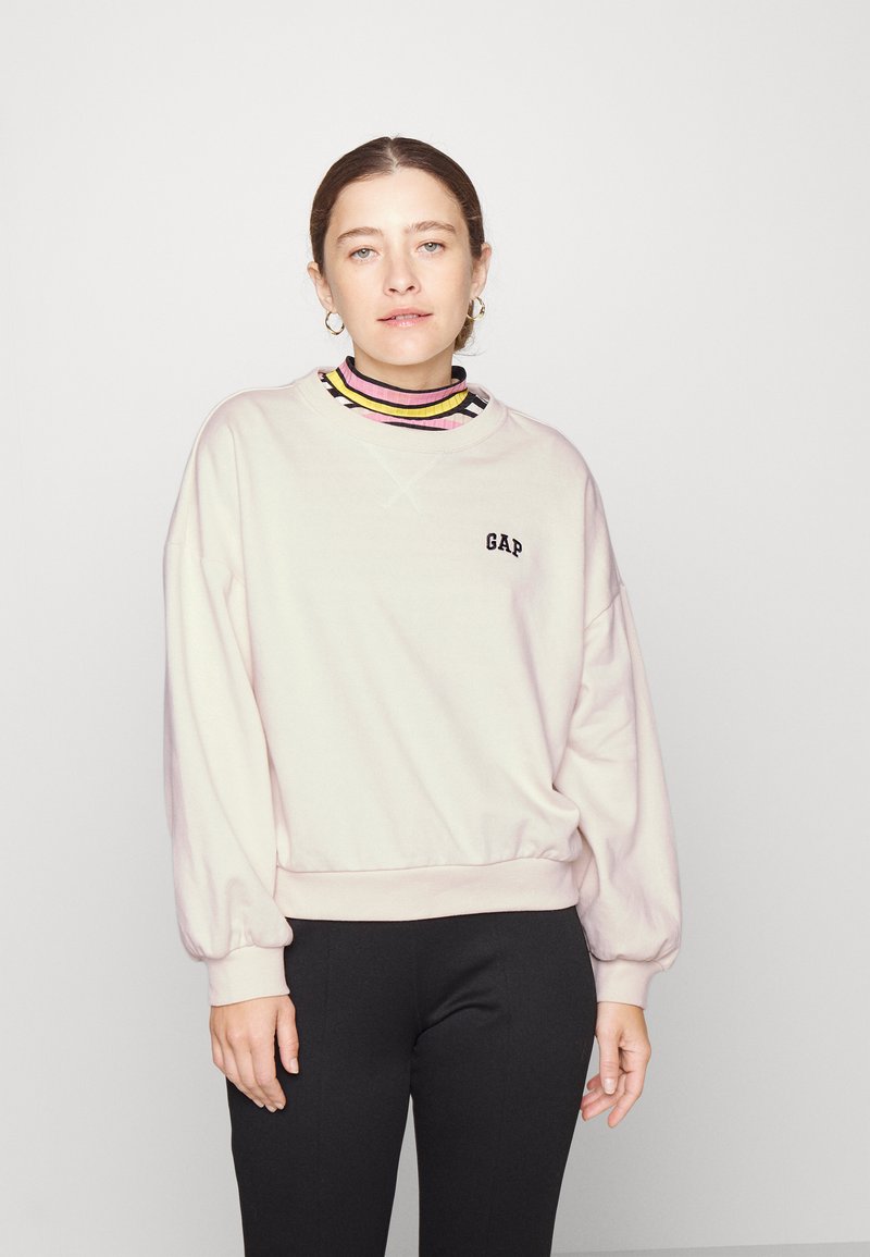 GAP Petite VOLUME Sweatshirt birch/offwhite Zalando.at