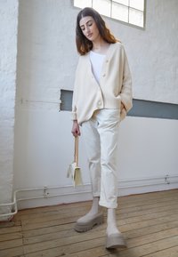 Copenhagen Studios CPH686 - Botas de tornozelo com plataforma - almond