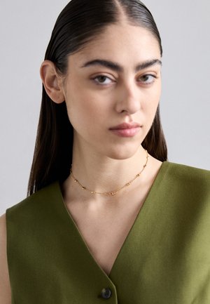 ROCK NECKLACE - Necklace - shiny gold-coloured