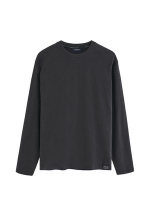 Polo Club, T-SHIRT MAN BLOCK TSHIRT LS IO LONG SLEEVE LOOSE FIT - Camiseta de manga larga - black