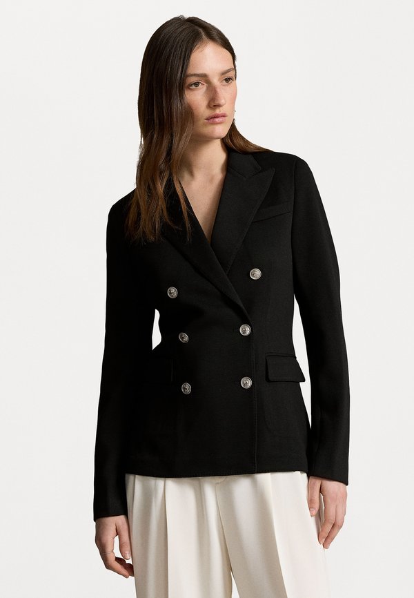 DOUBLE BREASTED KNIT BLAZER - Blazer