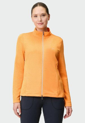 Sweatjacke - orange mandarine