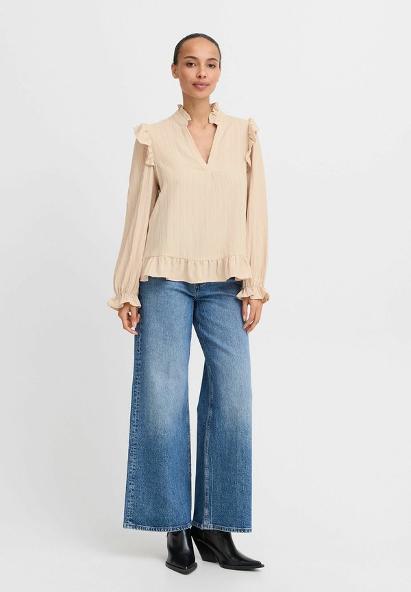 BYJULIANA LS - Blouse - gray morn4