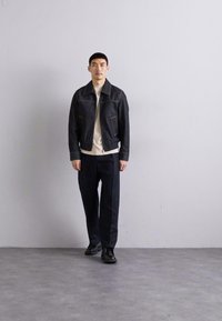 sandro Τζιν μπουφάν - brut denim