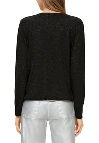s.Oliver Langarmshirt - schwarz