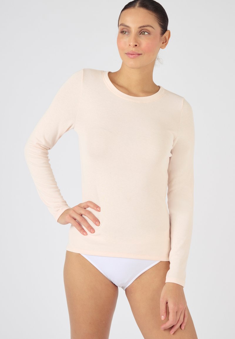 Damart FINE THERMOLACTYL SENSITIVE COL ROND - Maglietta a manica lunga - rose