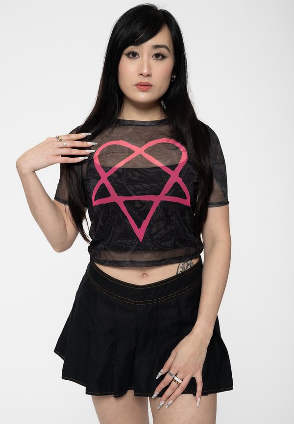 HIM HEARTAGRAM CROP - Blouse