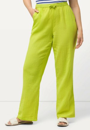 MUSLIN PULL-ON  - Kalhoty - neon green