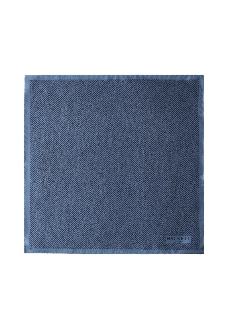 Hackett London SIG HERR HANK - Džepni rupčić - steel blue