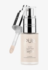 PUR 4-IN-1 LOVE YOUR SELFIE LONGWEAR FOUNDATION AND CONCEALER - Foundation - fair ivory