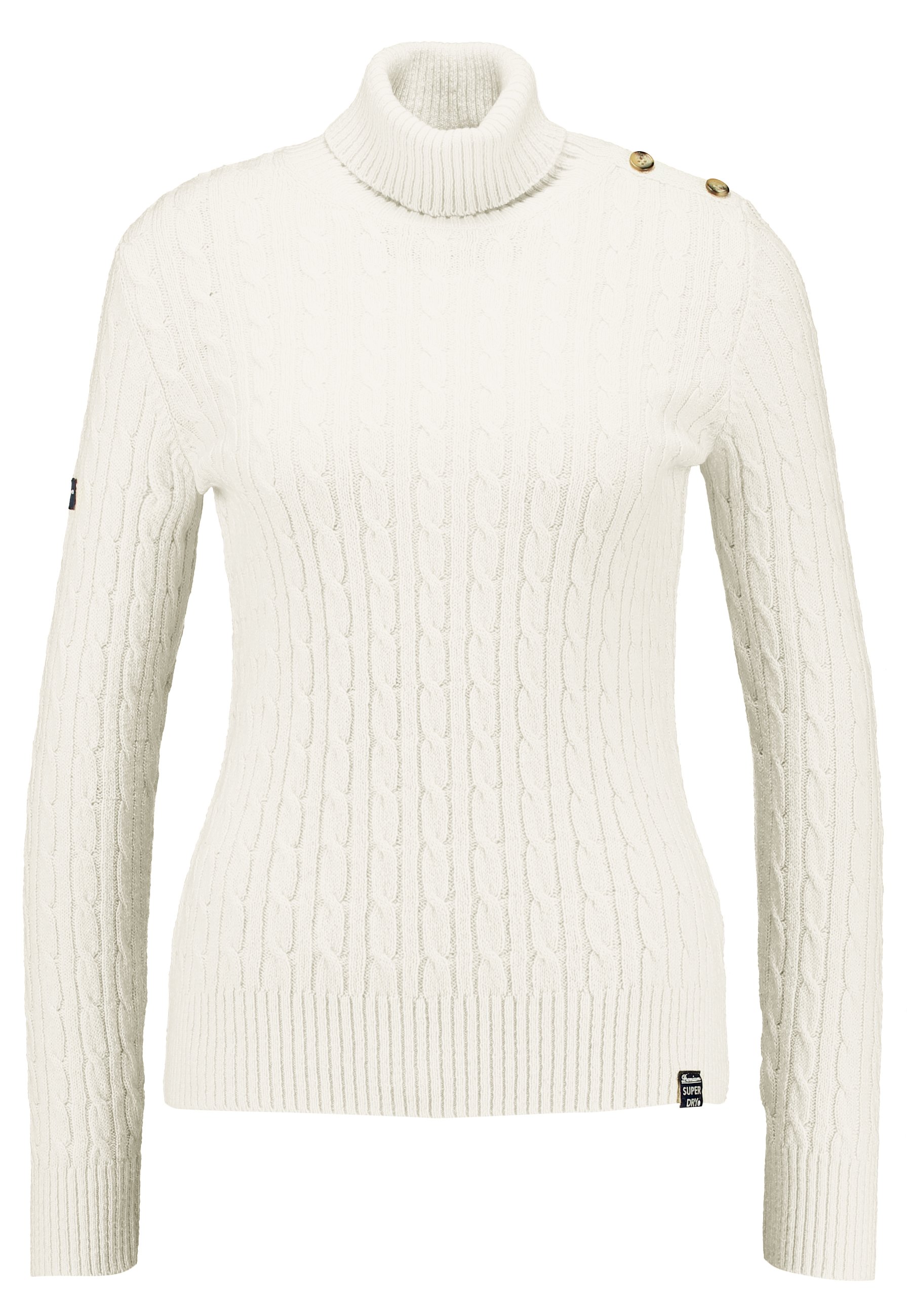 Superdry CROYDE CABLE ROLL NECK 