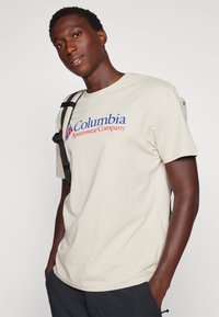 Columbia BASIC LOGO™ SHORT SLEEVE - T-shirt imprimé - dark stone