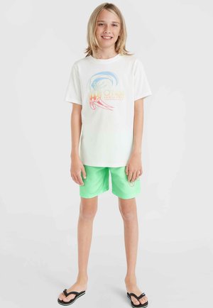 CIRCLE SURFER  - T-shirt con stampa - snow white