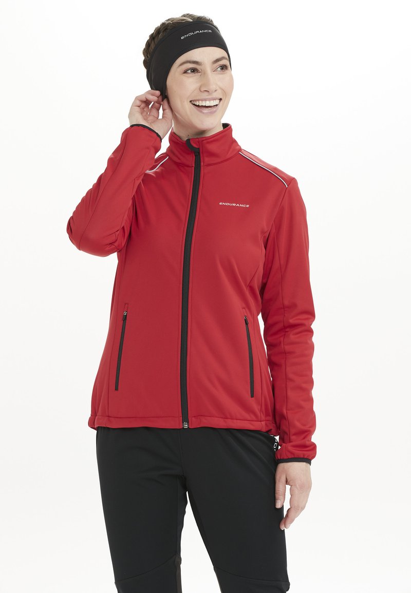 Endurance ZORA - Softshelljacke - chinese red