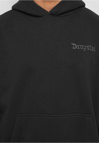Dropsize HEAVY BROKEN DREAMS - Kapuzenpullover - washed black