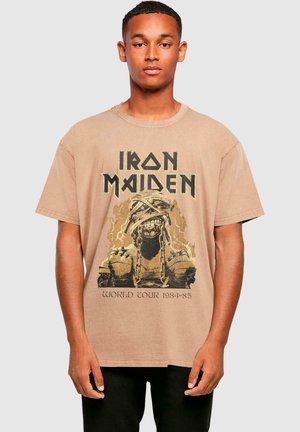 POWERSLAVE - MUMMY WORLD TOUR ACID WASHED - T-Shirt print - unionbeige