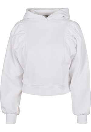 Mikina s kapucňou - white