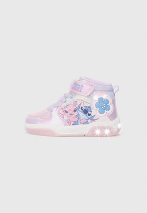 Friboo BLINKING OUTSOLE LILO & STITCH - High-top trainers - pink