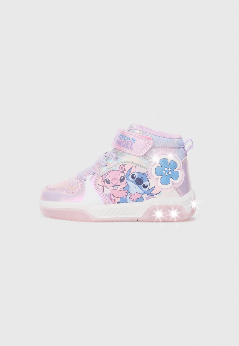 Friboo BLINKING OUTSOLE LILO & STITCH - High-top trainers - pink
