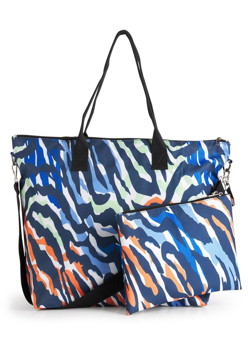 Next FOLD AWAY Shopping Bag multi animal print/blau Zalando.ch