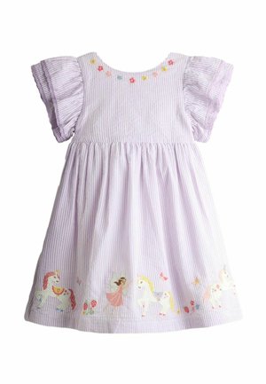 REGULAR FIT - APPLIQUÉ FRILL SLEEVE  - Hverdagskjole - lilac unicorn