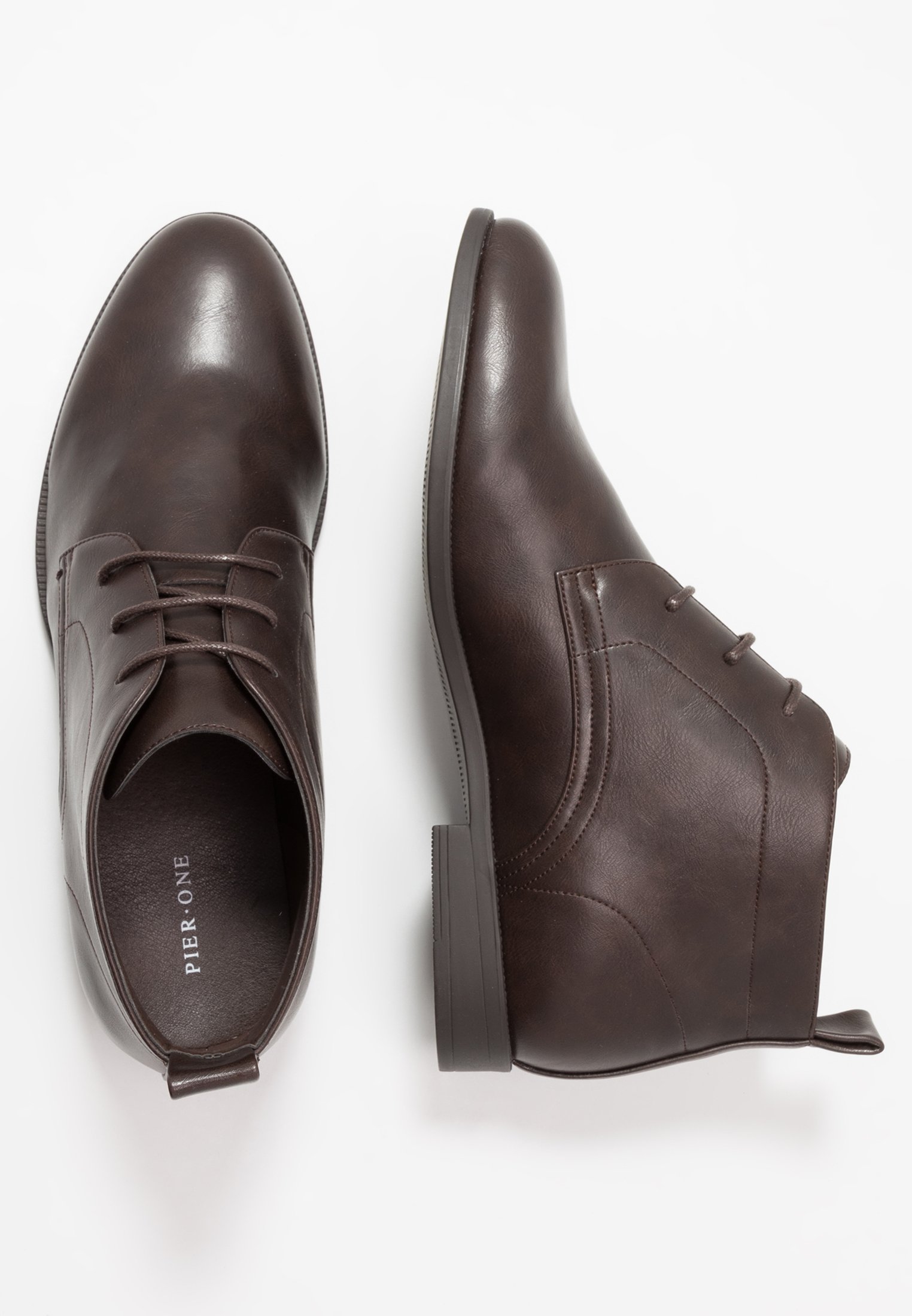 Pier One Pensko med snøring brown Zalando.no Pier One Pensko med snøring brown Zalando.no