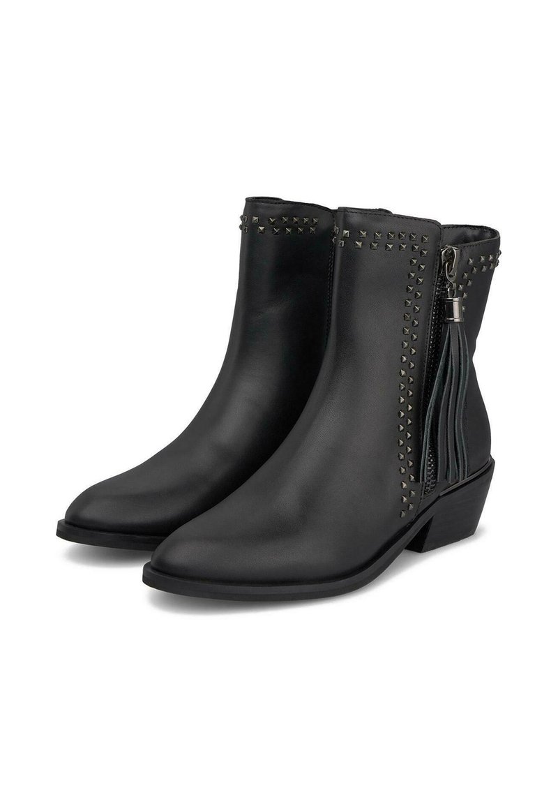 Alma en Pena Bottines de cowboy motard black/noir