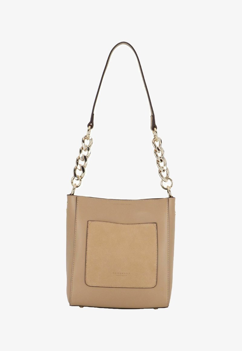 Seidenfelt MIDI HOBO - Sac à main - sweet toffee