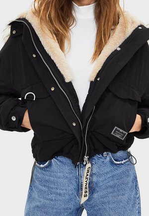 Bershka, Veste d'hiver - black