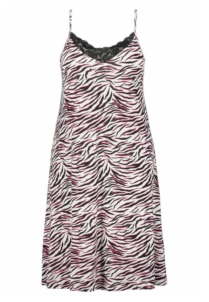 Damen Nachthemden | Ulla Popken ÄRMELLOS Nachthemd schwarz - NJ13408 Damen Nachthemden | Ulla Popken ÄRMELLOS Nachthemd schwarz - NJ13408