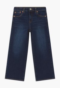 Levi's® CROPPED WIDE LEG - Vaqueros boyfriend - dark-blue denim