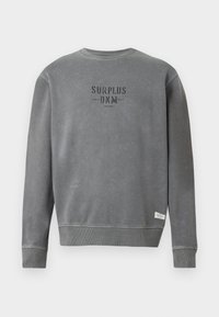 JPRBLUDANIEL WASHED CREW NECK - Sweatshirt - charcoal gray