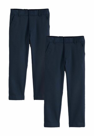 Clarks REGULAR FIT - SLIM FIT FASTENING SCHOOL 2 PACK TROUSERS . - Bukser - navy